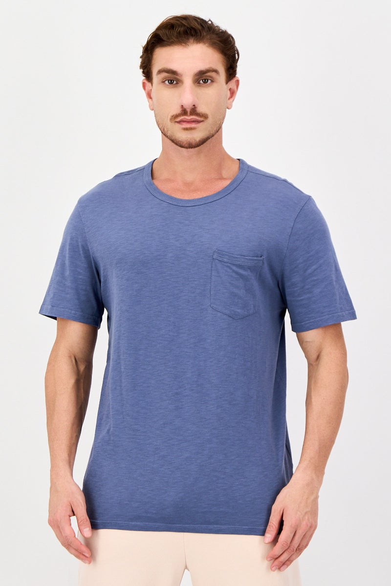 SKECHERS Men Sportswear Fit Short Sleeve Outdoor T-Shirt, Grey - Image 1